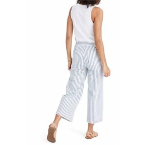 Madewell Emmett Striped Wide Leg Pants - Picture 2 of 7